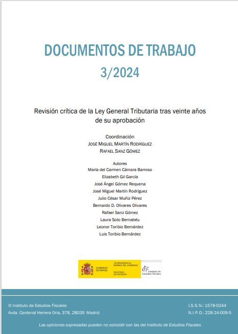 Revisión crítica de la Ley General Tributaria tras veinte años de su aprobación
