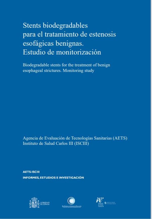 Stents biodegradables para el tratamiento de estenosis esofágicas benignas