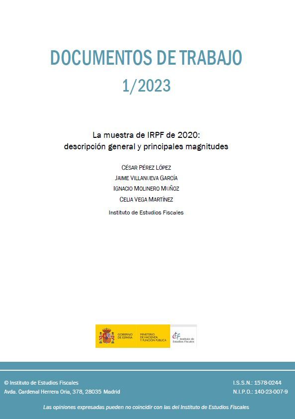 La muestra de IRPF de 2020