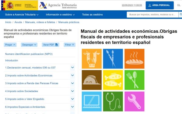 Manual de actividades económicas