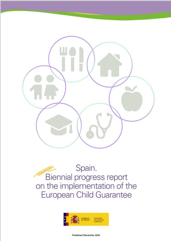Spain. Biennial progress report on the implementation of the European Child Guarantee