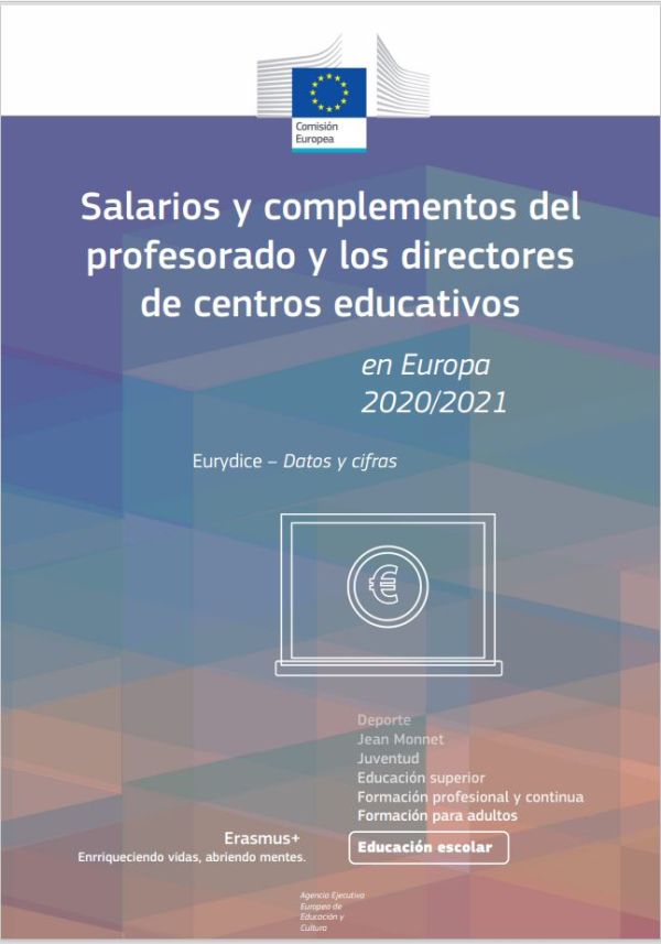 Salarios y complementos del profesorado y los directores de centros educativos en Europa