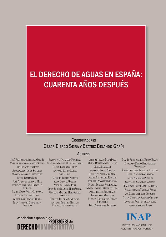 El Derecho de aguas en España