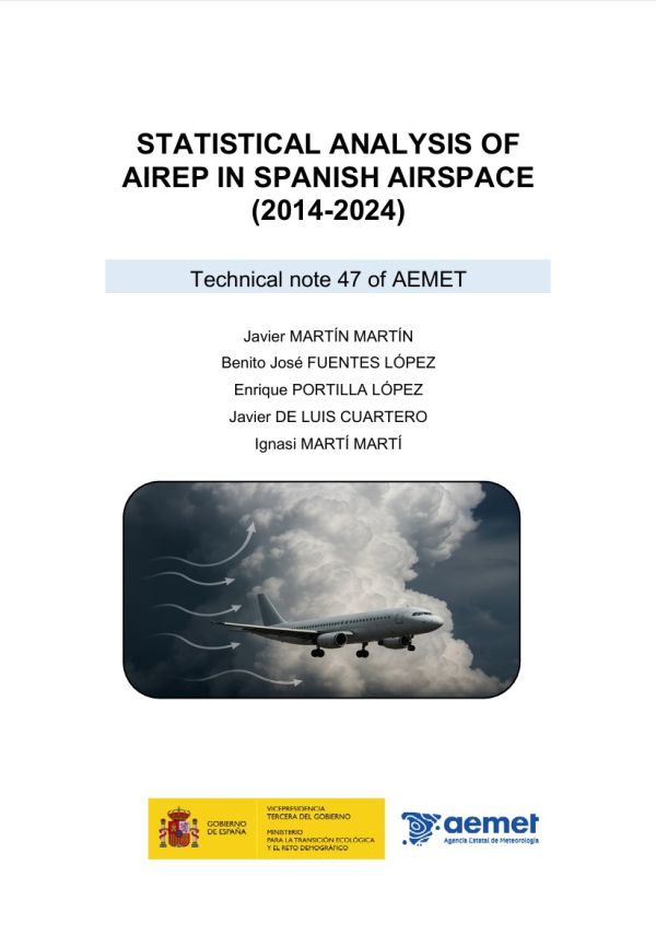 Statistical analysis of AIREP in Spanish airspace (2014-2024)