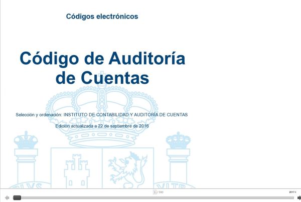 Código de auditoría de cuentas