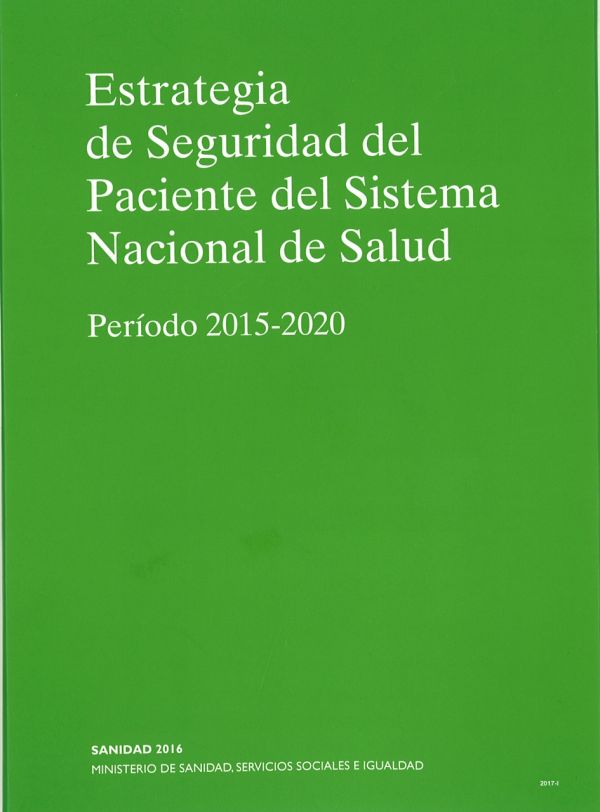 Estrategia de seguridad del paciente del Sistema Nacional de Salud