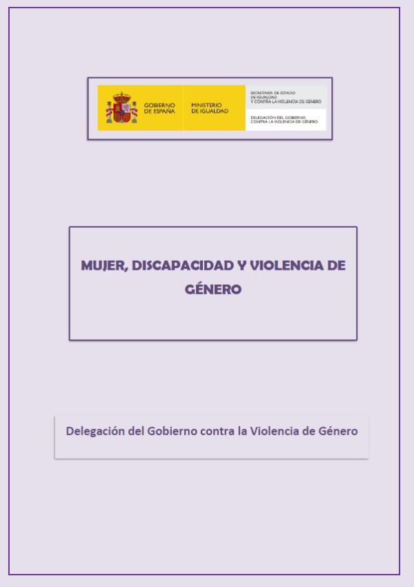 Mujer, discapacidad y violencia de género