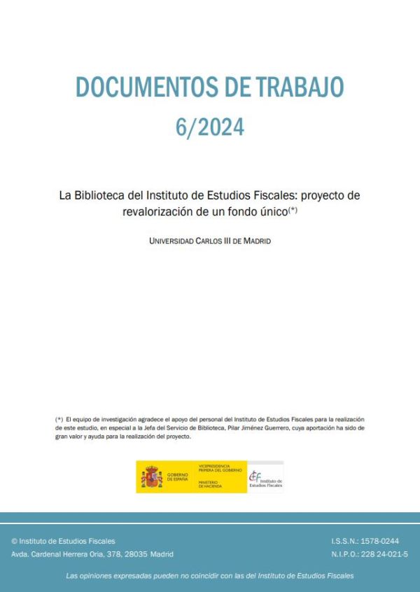 La Biblioteca del Instituto de Estudios Fiscales
