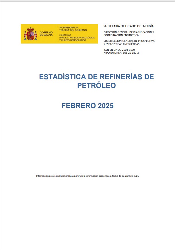 Estadística de Refinerías del Petróleo