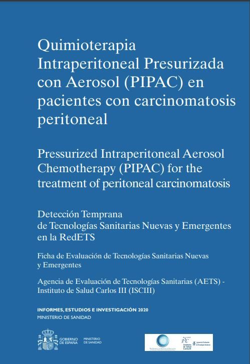 Quimioterapia intraperitoneal presurizada con aerosol (PIPAC) en pacientes con carcinomatosis