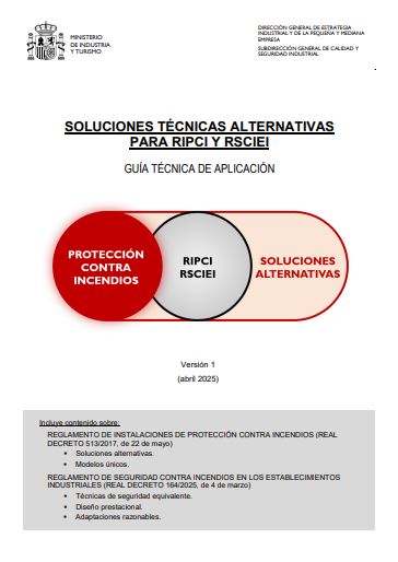Soluciones técnicas alternativas para RIPCI y RSCIEI