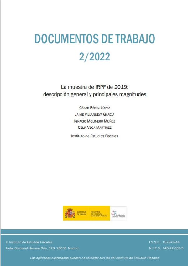 La muestra de IRPF de 2019