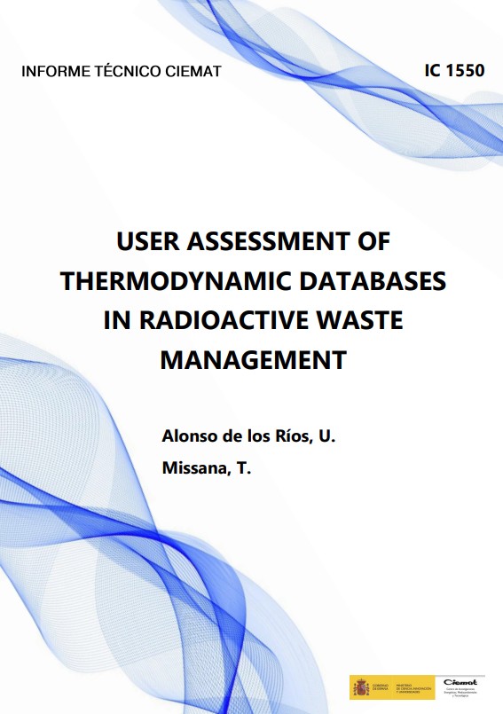 User assessment of thermodynamic databases in radioactive waste management