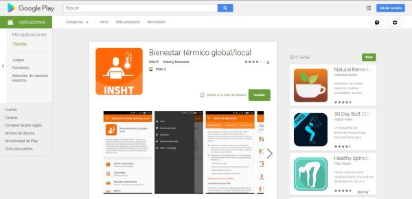 Bienestar térmico global y local