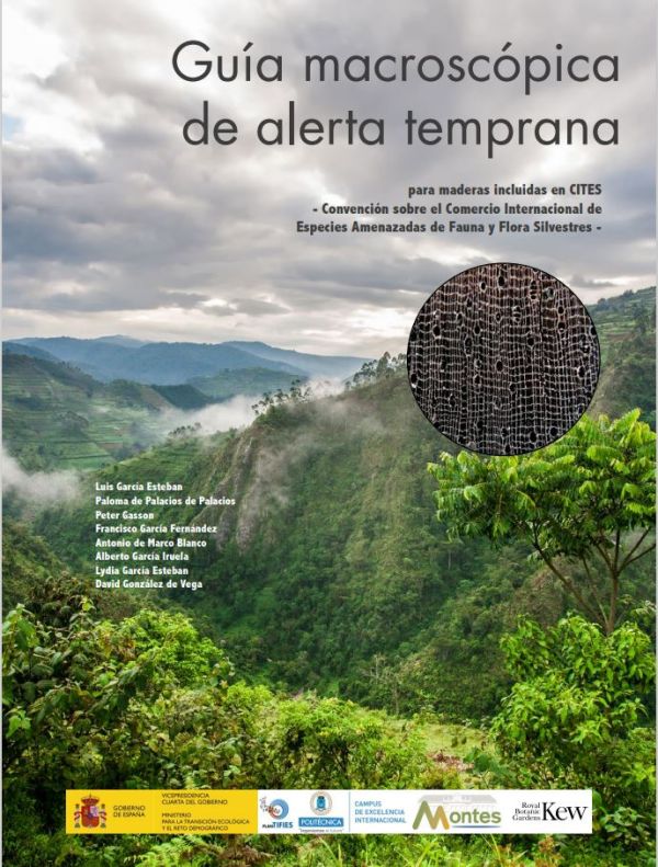 Guía macrocoscópica de alerta temprana para maderas incluidas en CITES