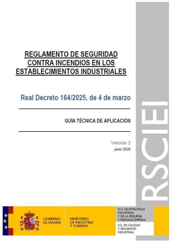 Reglamento de Seguridad contra incendios en los establecimientos industriales