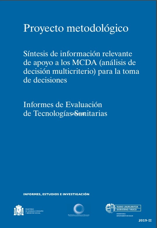 Síntesis de información relevante de apoyo a los MCDA (análisis de decisión multicriterio) para la toma de decisiones