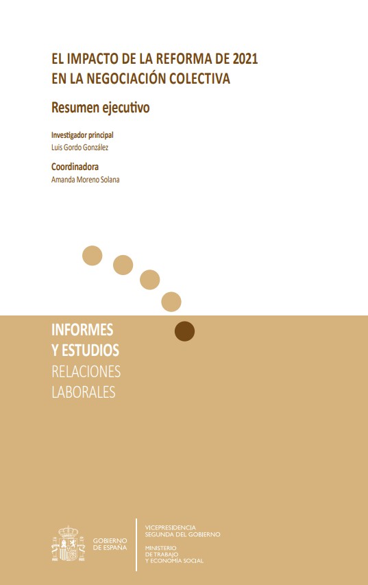 El impacto de la reforma laboral de 2021 en la negociación colectiva