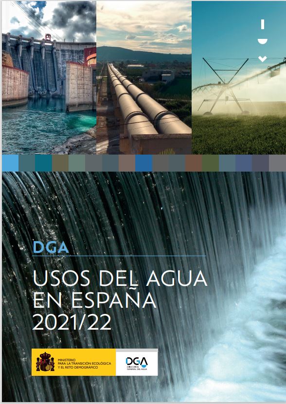 Usos del agua en España 2021-2022