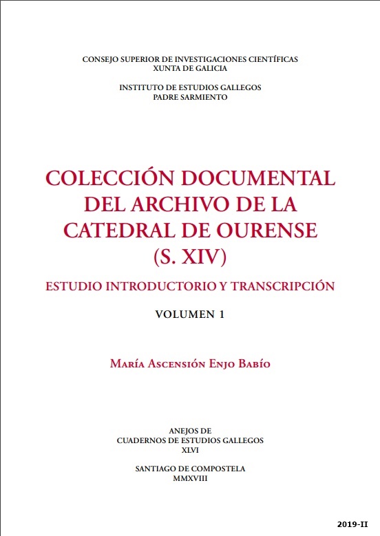 Colección documental del archivo de la catedral de Ourense (siglo XIV)