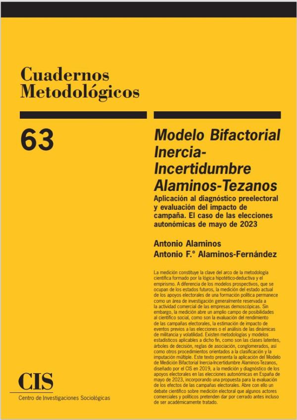Modelo bifactorial inercia-incertidumbre Alaminos-Tezanos