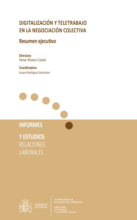 Digitalización y teletrabajo en la negociación colectiva