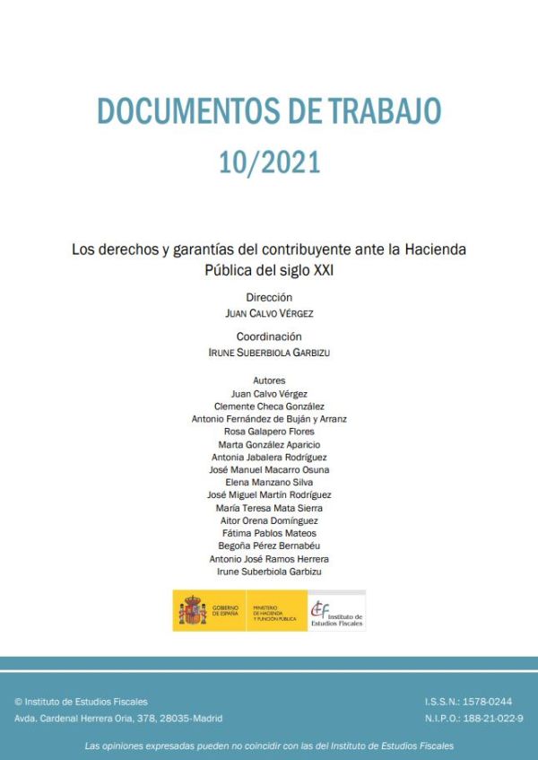 Los derechos y garantías del contribuyente ante la hacienda pública del siglo XXI
