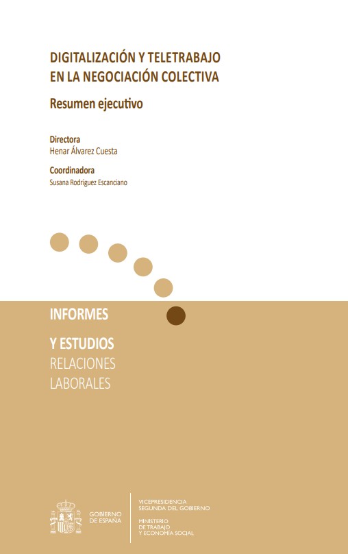 Digitalización y teletrabajo en la negociación colectiva