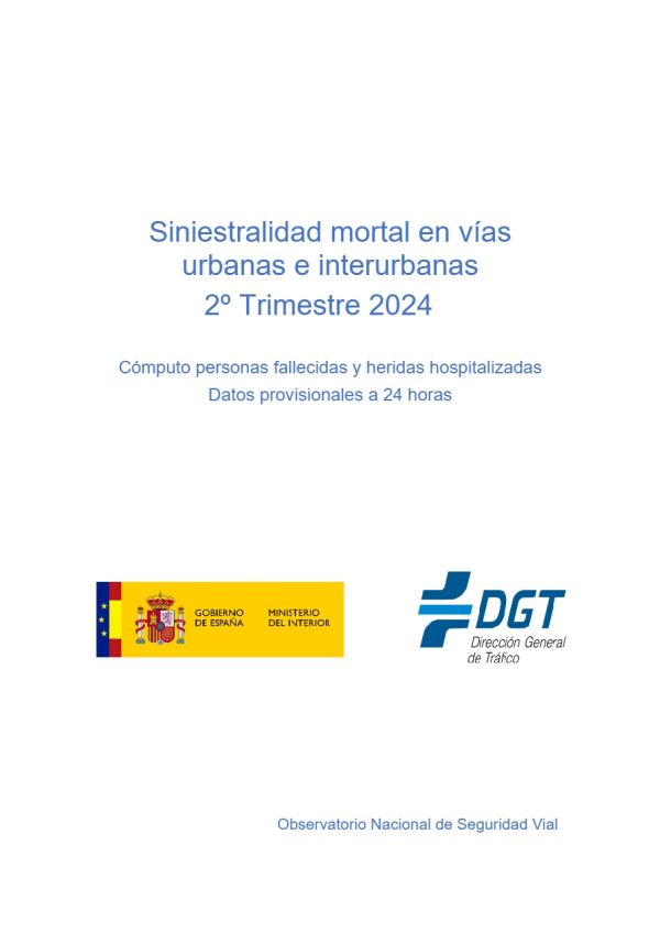 Siniestralidad mortal en vías urbanas e interurbanas