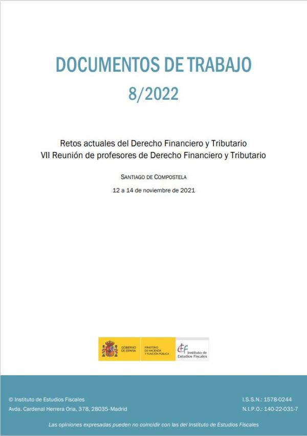 Retos actuales del Derecho Financiero y Tributario