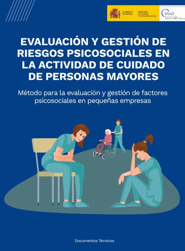 Evaluación y gestión de riesgos psicosociales en la actividad de cuidado de personas mayores