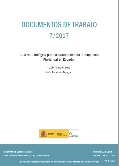 Guía metodológica para la elaboración del presupuesto plurianual en Ecuador
