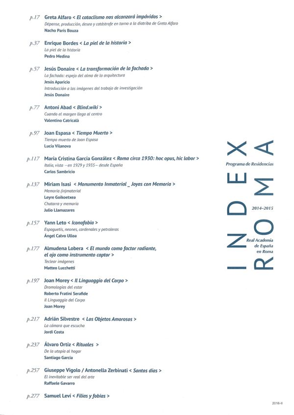 Index Roma