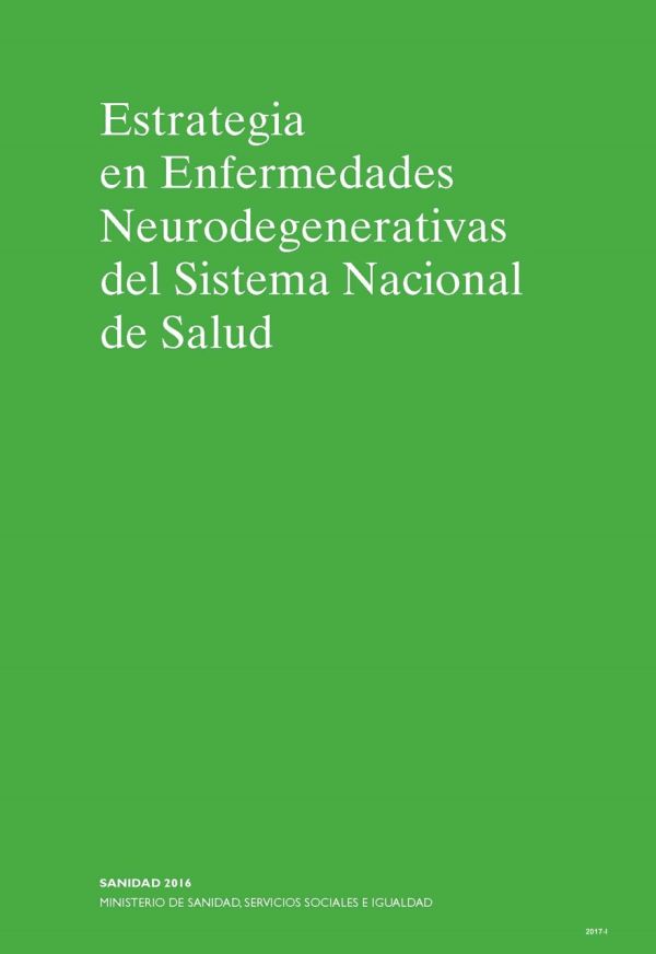 Estrategia en enfermedades neurodegenerativas del Sistema Nacional de Salud