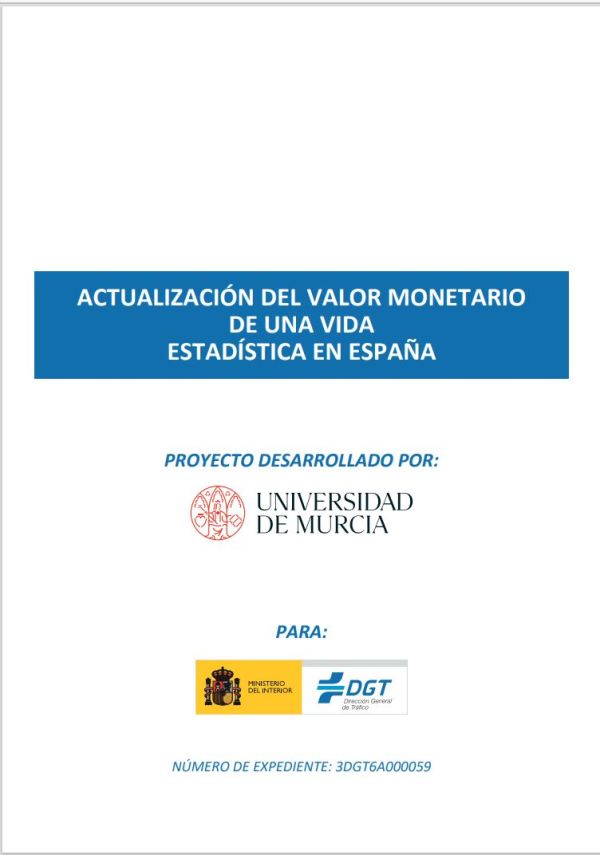 Actualización del valor monetario de una vida estadística en España
