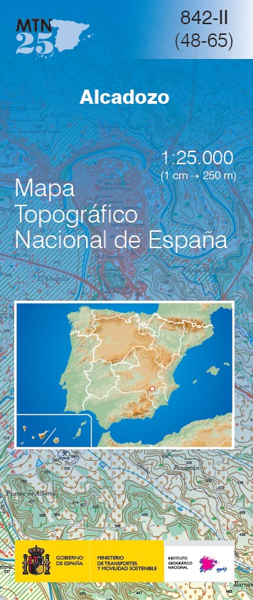 Mapa Topográfico Nacional MTN25