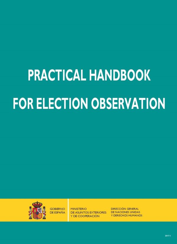 Practical handbook for election observation