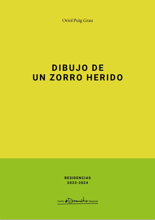 Dibujo de un zorro herido
