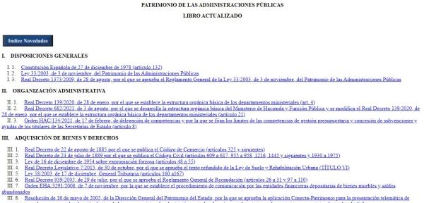 Patrimonio de las Administraciones Públicas