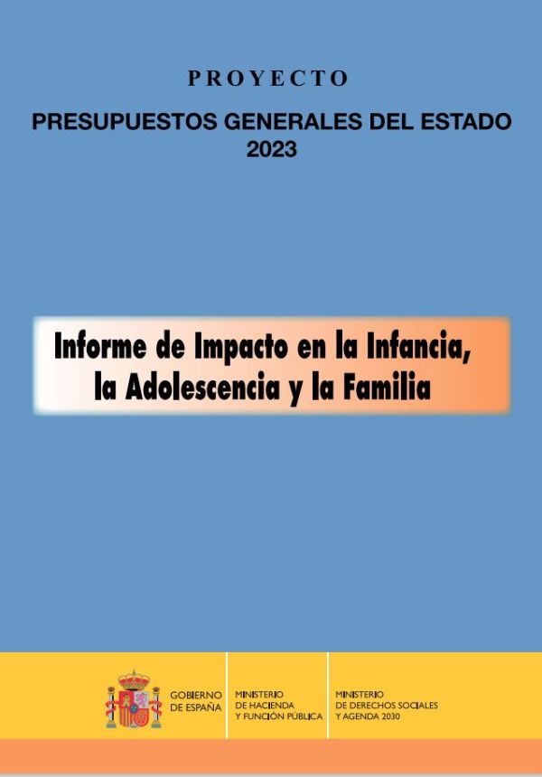 Proyecto de Ley de Presupuestos Generales del Estado para 2023