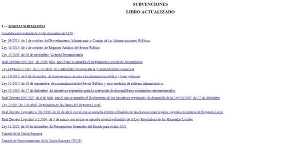 Subvenciones