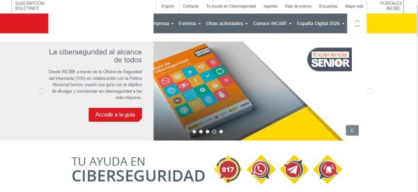 INCIBE Instituto Nacional de Ciberseguridad