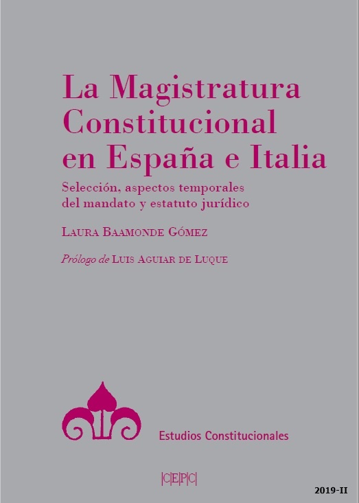 La magistratura constitucional en España e Italia