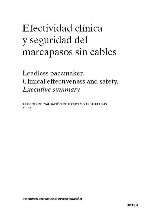 Efectividad clínica y seguridad del marcapasos sin cables