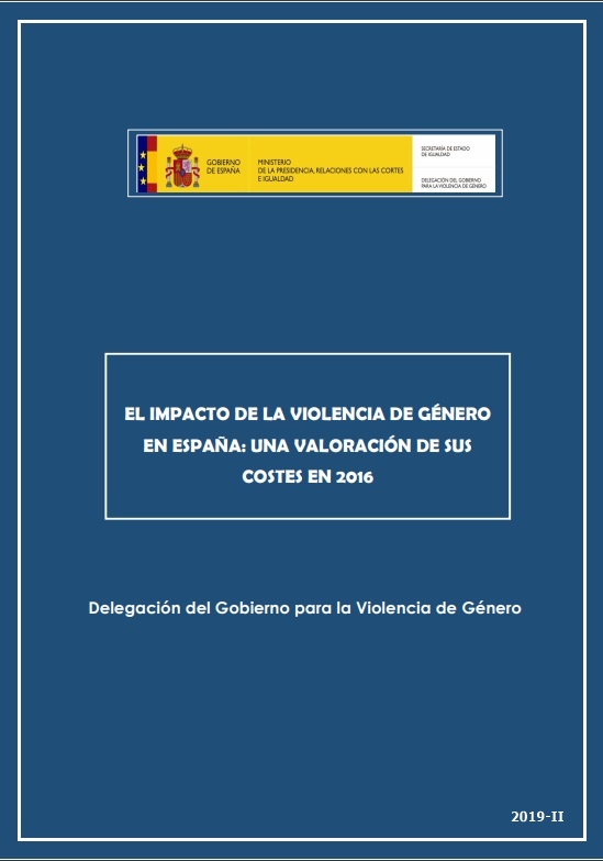 El impacto de la violencia de género en España, una valoración de sus costes en 2016