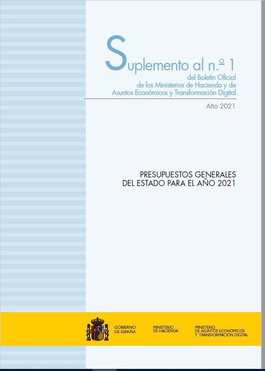 Presupuestos generales del Estado para el año 2021