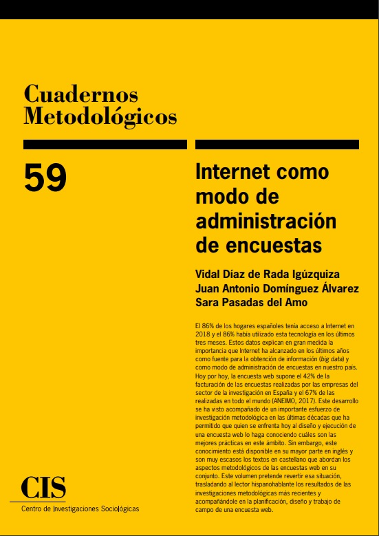 Internet como modo de administración de encuestas
