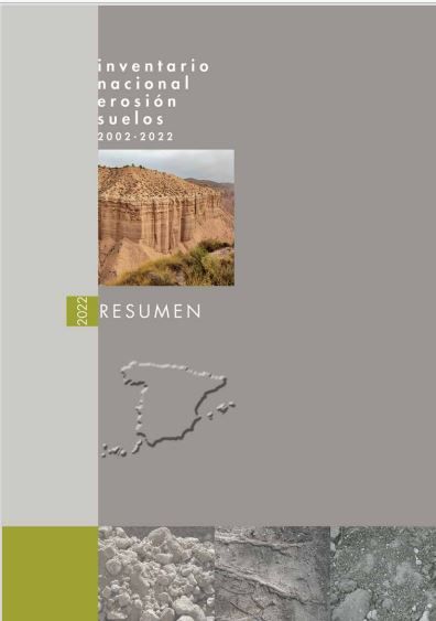 Inventario nacional erosión suelos 2002-2022