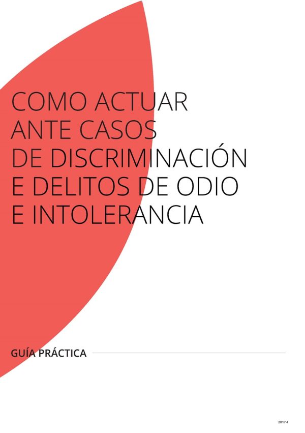 Cómo actuar ante casos de discriminación e delitos de odio e intolerancia
