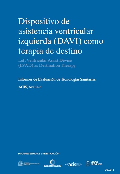 Dispositivo de asistencia ventricular izquierda (DAVI) como terapia de destino